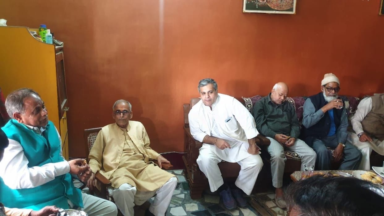 Mustafa arrived to find his father's political land