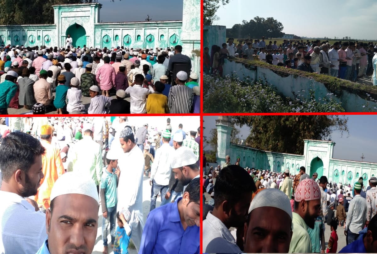 Special namaz for Coronavirus In Kushinagar
