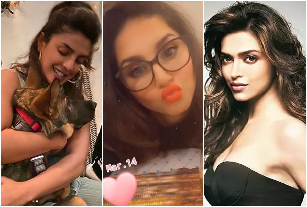 Corona Virus Effect on Bollywood Deepika Priyanka Twinkle Sunny Leone have decided to stay at home