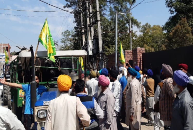 Farmers protests in Sangrur and Bathinda of Punjab