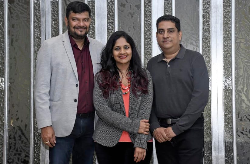 Sanjay Routray and Sarita Patil of Matchbox Mediaworks along with Boria Majumdar