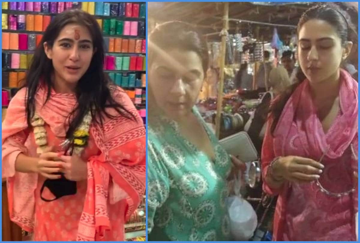 sara ali khan looks casual when she spotted varanasi to hyderabad fans fond of her