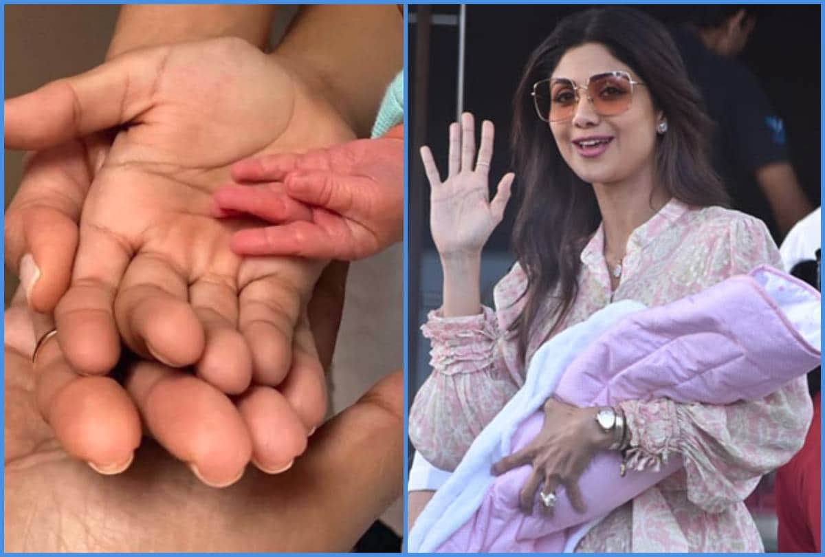 shilpa shetty special note for her daughter samisha turns one month