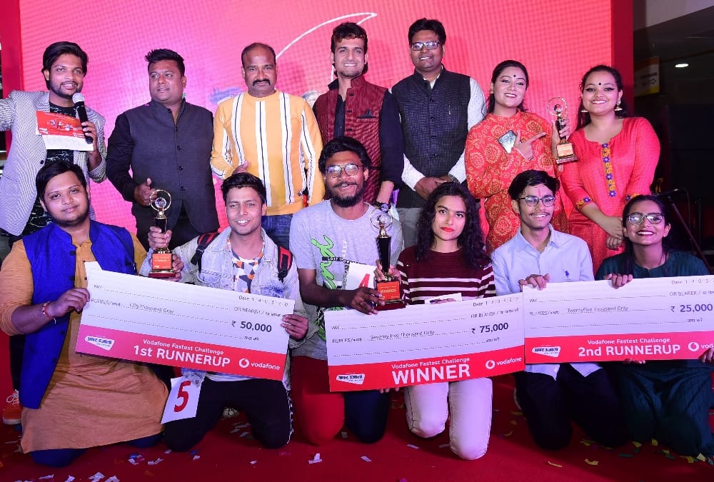 Vodafone Amar Ujala fastest challenge grand finale in Lucknow.