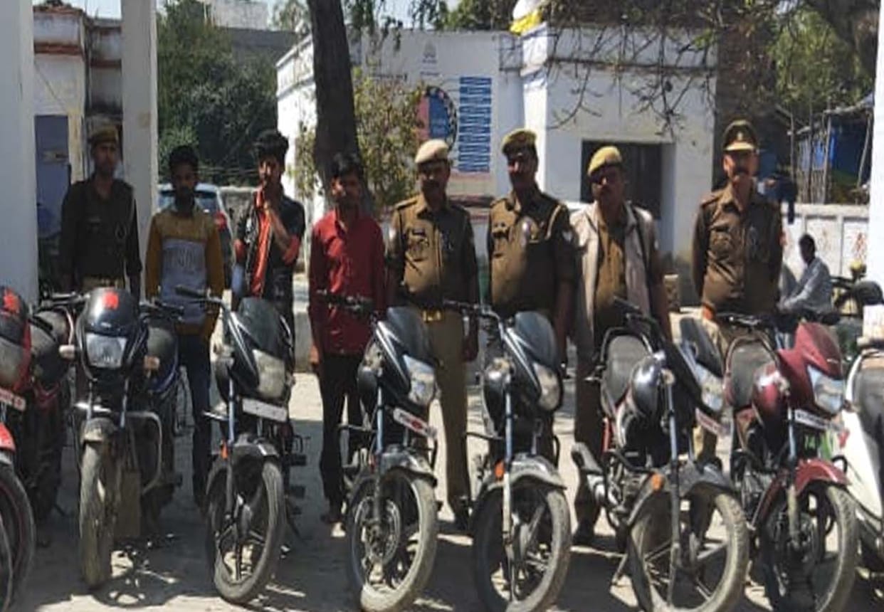 14 bikes and three bike thieves arrested in Hardoi