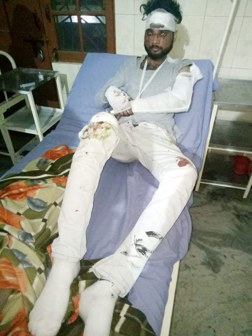 A mobile trader was thrown from the train after feeding an intoxicant