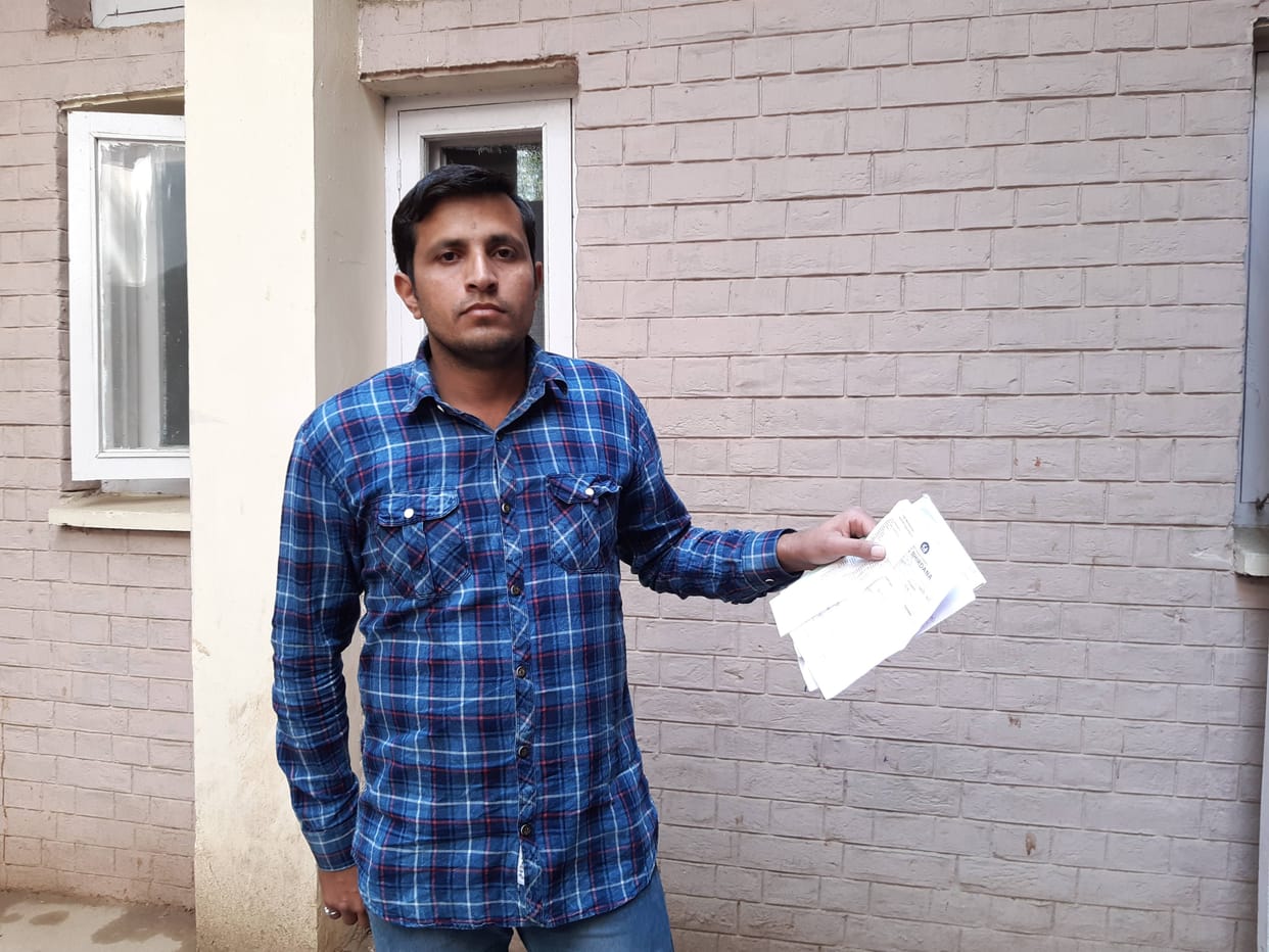 Cotton left in the stomach during delivery, turned out to be three rounds, fatehabad