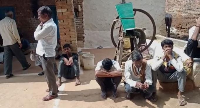 A woman angry with her husband killed himself by hanging