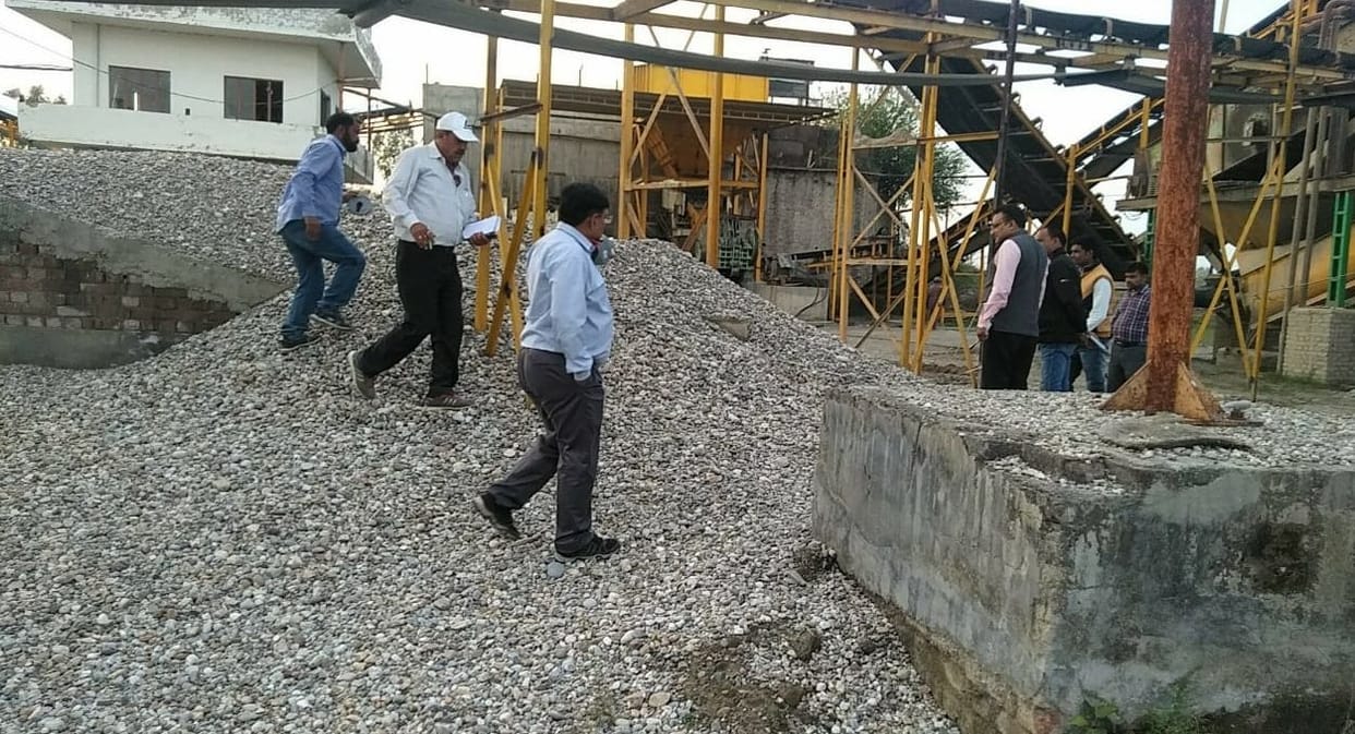Inspection of 16 Stone Crusher