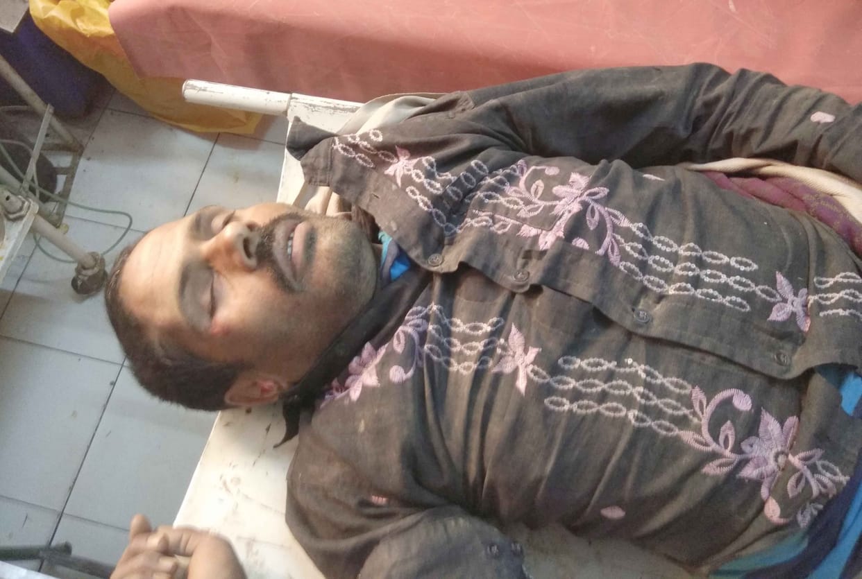 Brick and stone went on the rampage, five injured