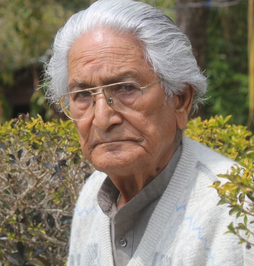 Writer and novelist Chandra Dutt Pant is not
