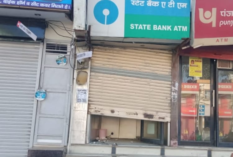 ATM full of cash uprooted by thief in Haryana's kaithal