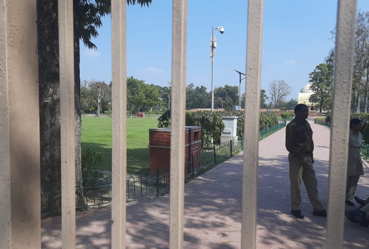 Locked in Mahaparinirvan temple due to Coronavirus at Kushinagar