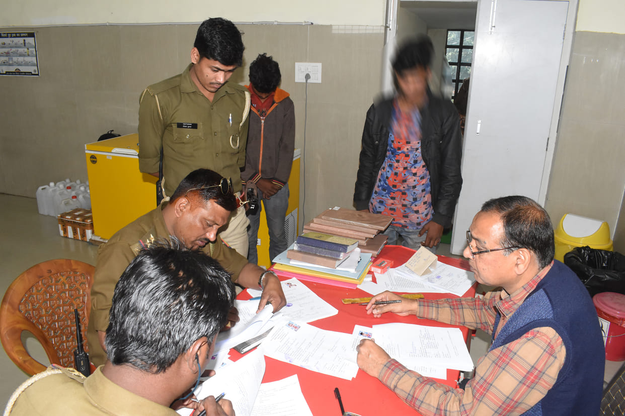 Blood samples taken for DNA test for 15
