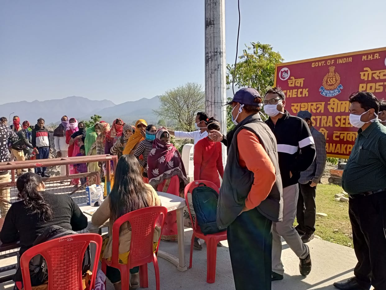Ban on entry to India from Nepal without health checkup