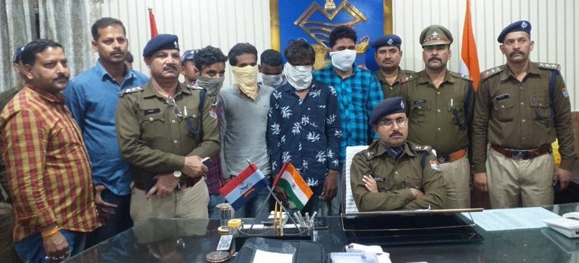 Five People Arrested in Connection  of Theft