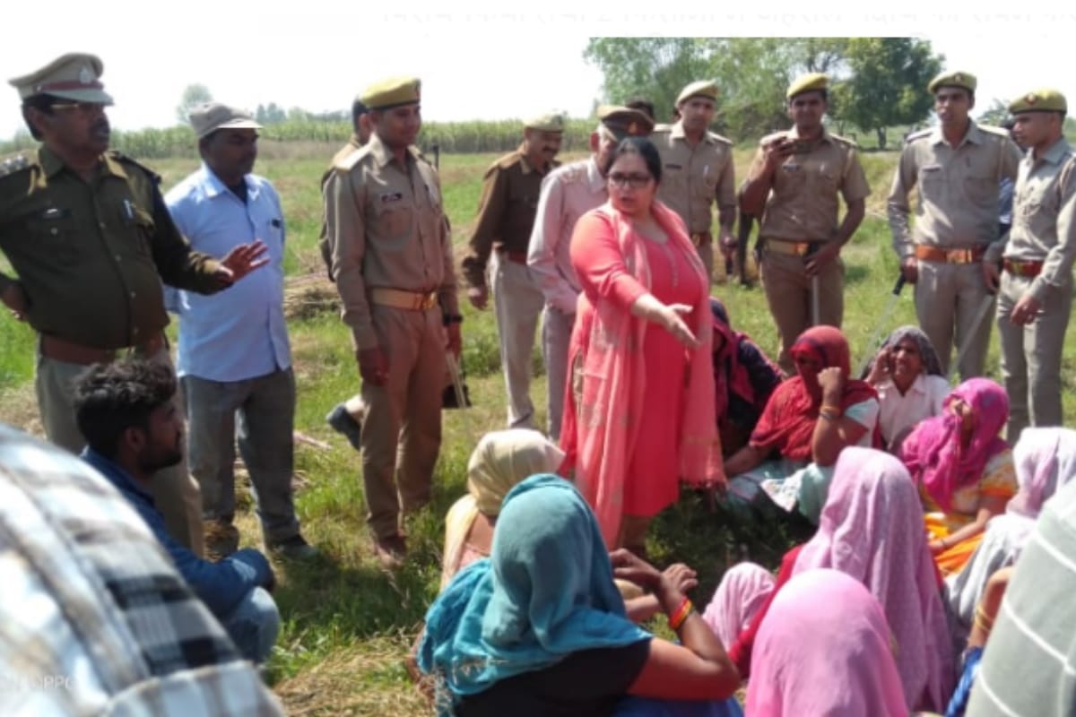 Forest department team reached to remove possession, two farmers consumed poisonous