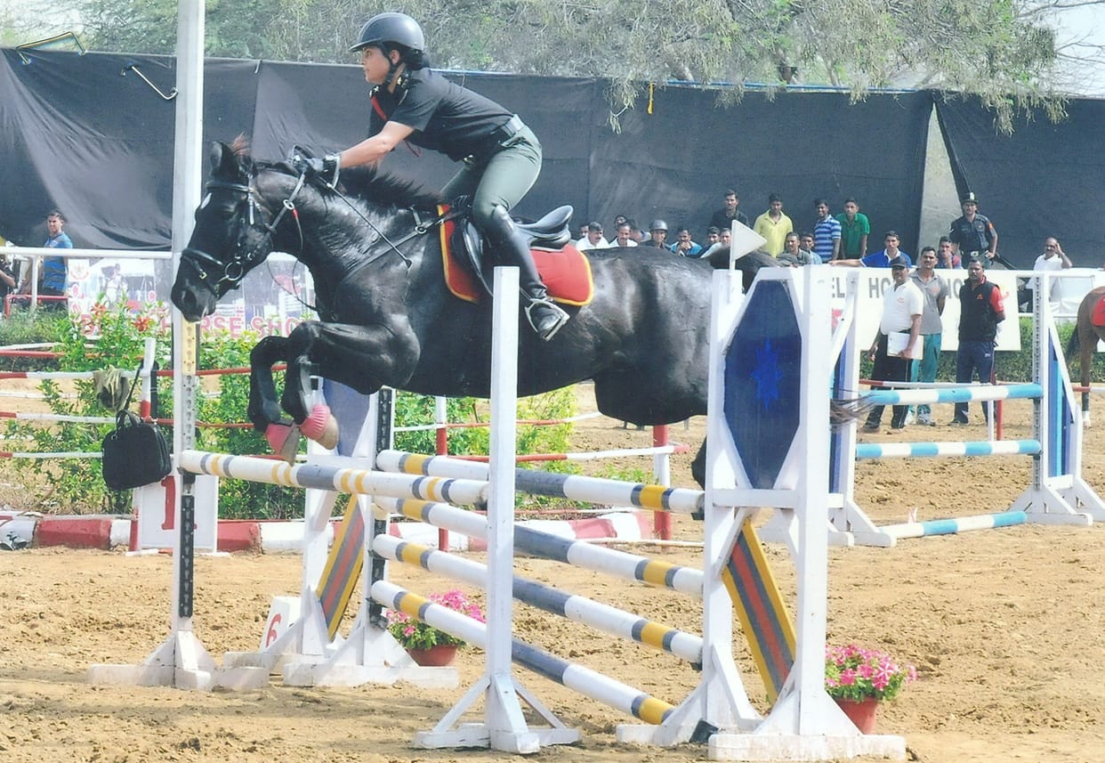 Major Aarti Rawat named in horse riding