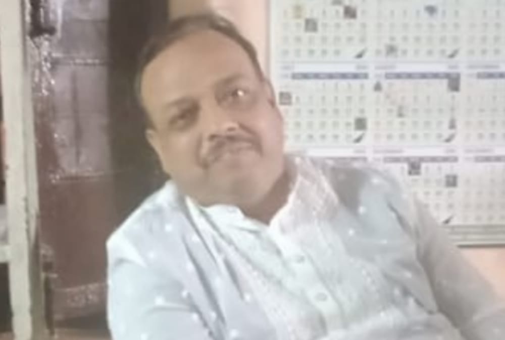 land mafia ashok pathak arrested for illigal acquiring land of Police training center.