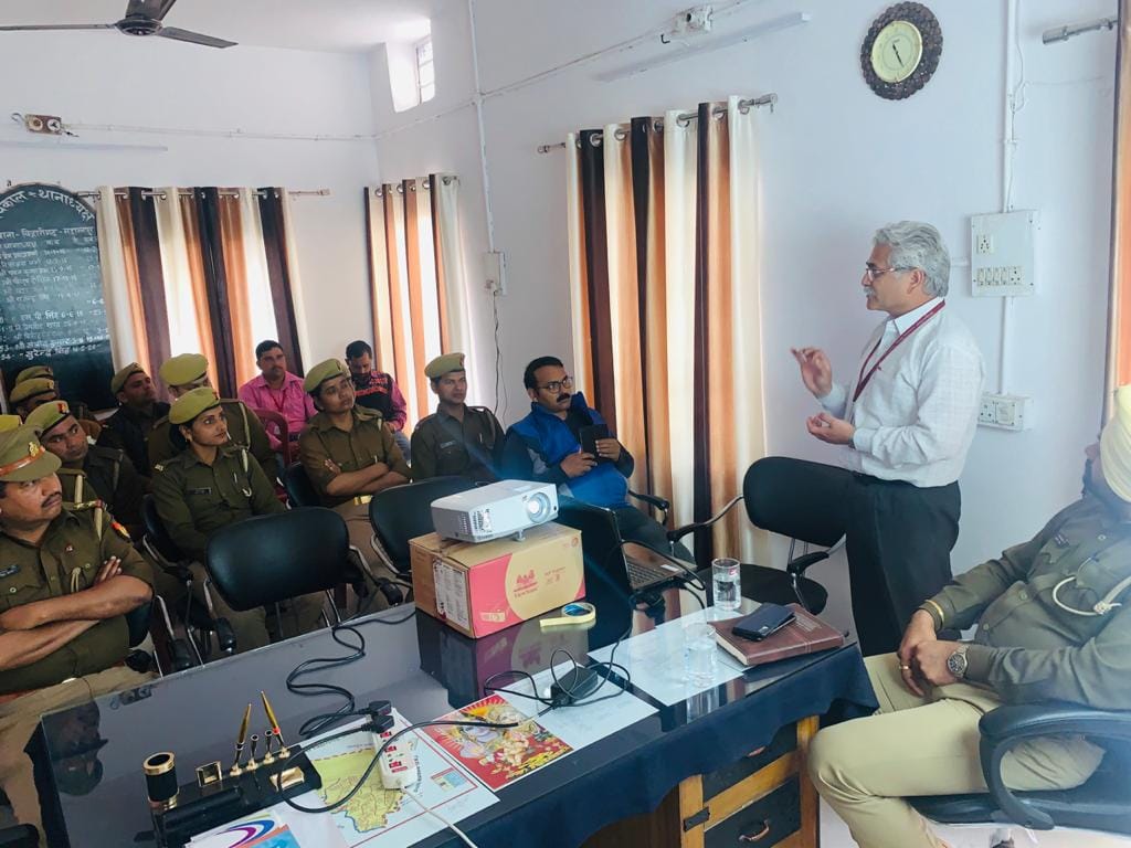 Tips on prevention from corona organized in police stations