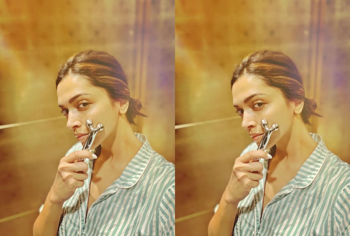 coronavirus deepika padukone share selfie with eating fruit