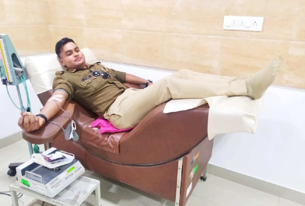 Police man saved life by giving blood to Pregnant women