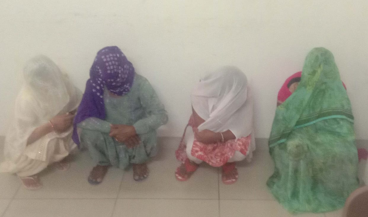 A man and four woman arrested in prostitution case in hansi