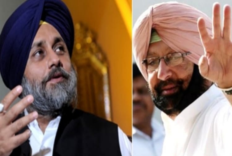 Sukhbir Badal targets on Punjab govt, Capt Amarinder Singh replied