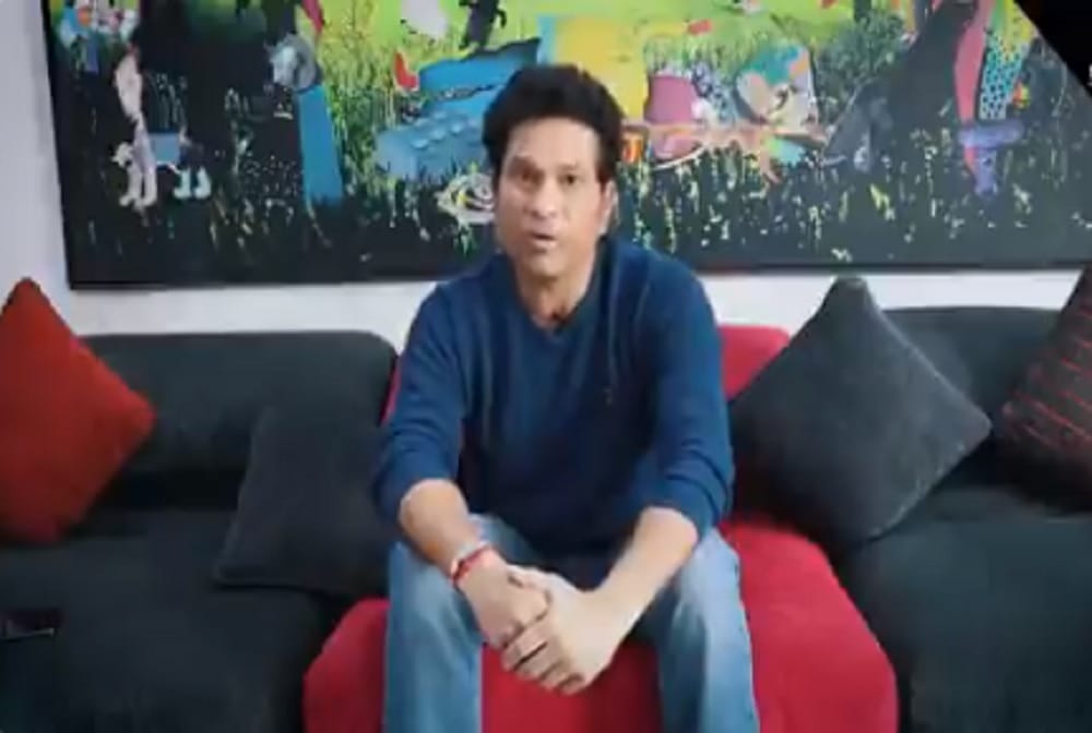 Sachin Tendulkar has a special message for everyone to keep COVID-19 at bay