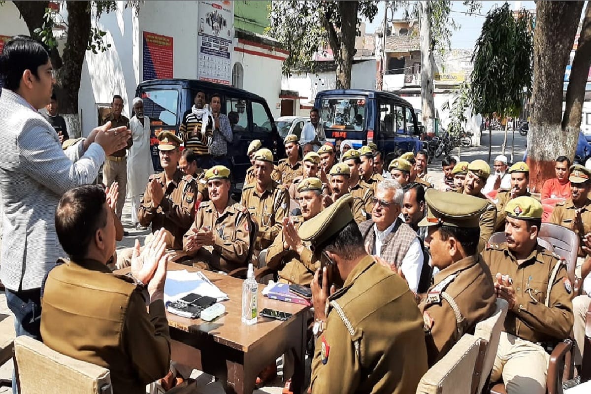 Corona Virus Update, 25 rapid action teams of police have been formed for rescue in Saharanpur