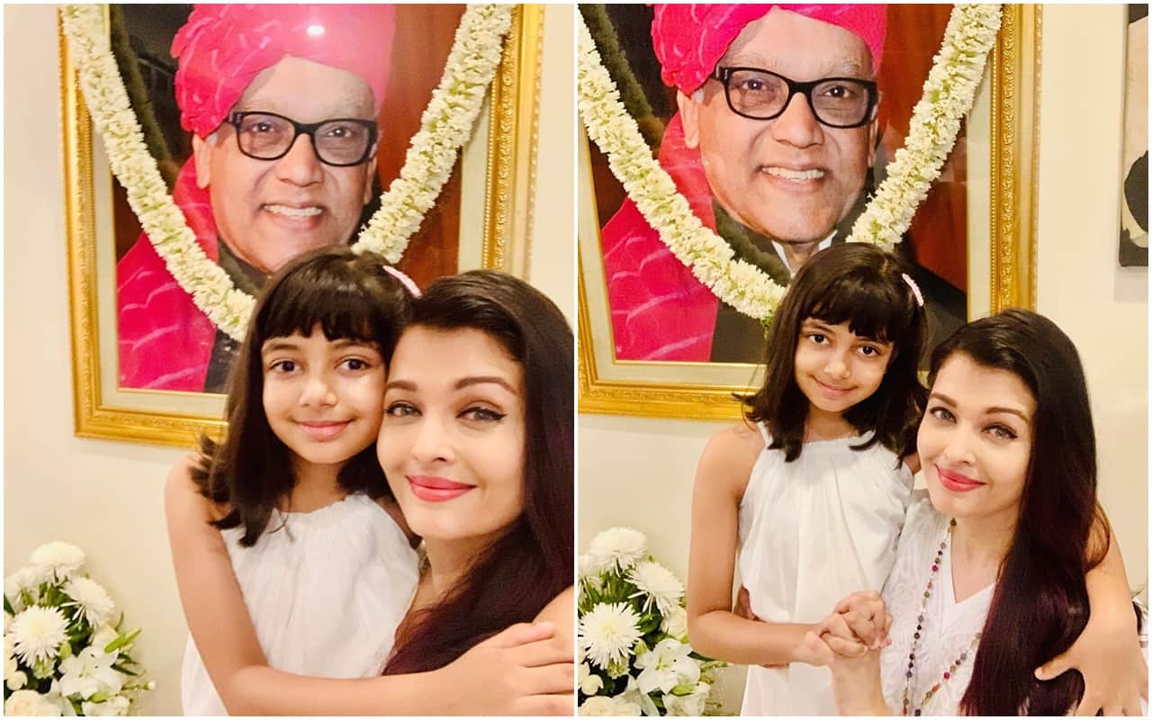 Aishwarya Rai Bachchan Shares Family Pic On Krishnaraj Rai Death Anniversary