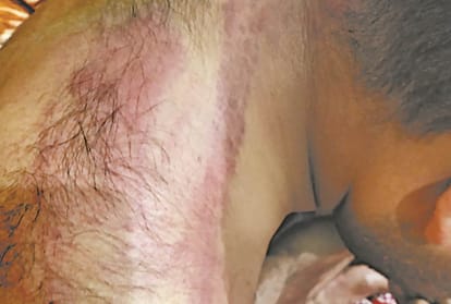 goons brutally beaten two men in hookah bar in lucknow, two arrested