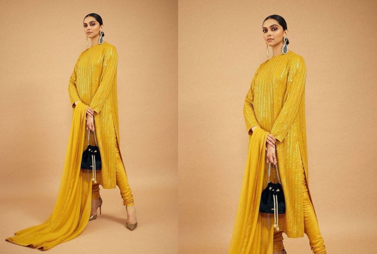 deepika padukone stylish kurta  perfect for summer