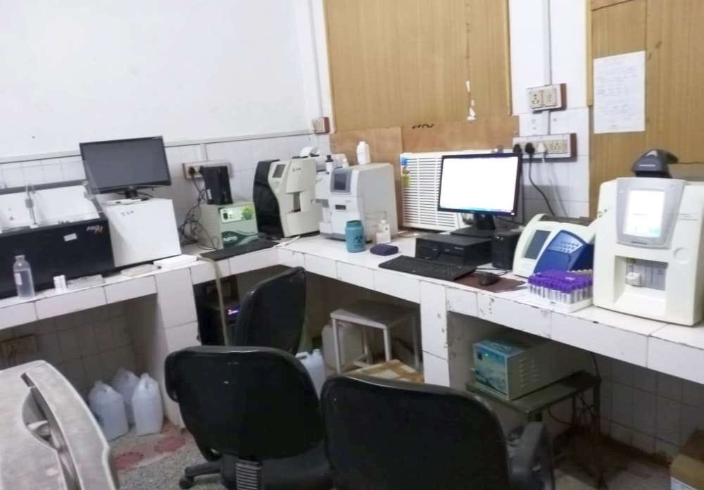 Investigations are not being conducted in the district hospital, resort to private pathology is helpless