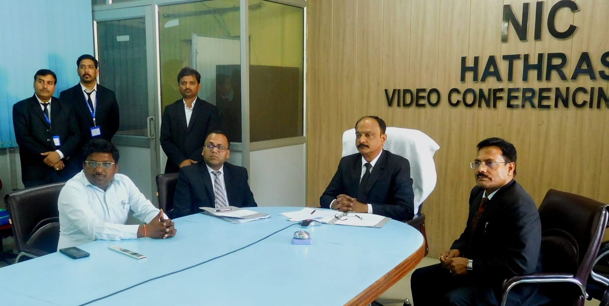 Hathras: VC regarding Corona prevention