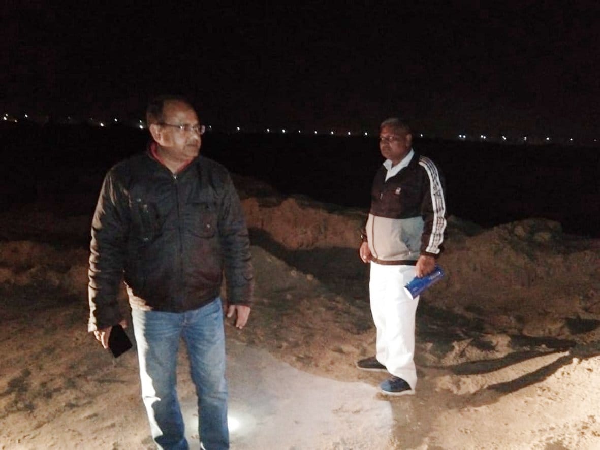 Illegal mud mining caught in Sankraud and Mavi Kalan