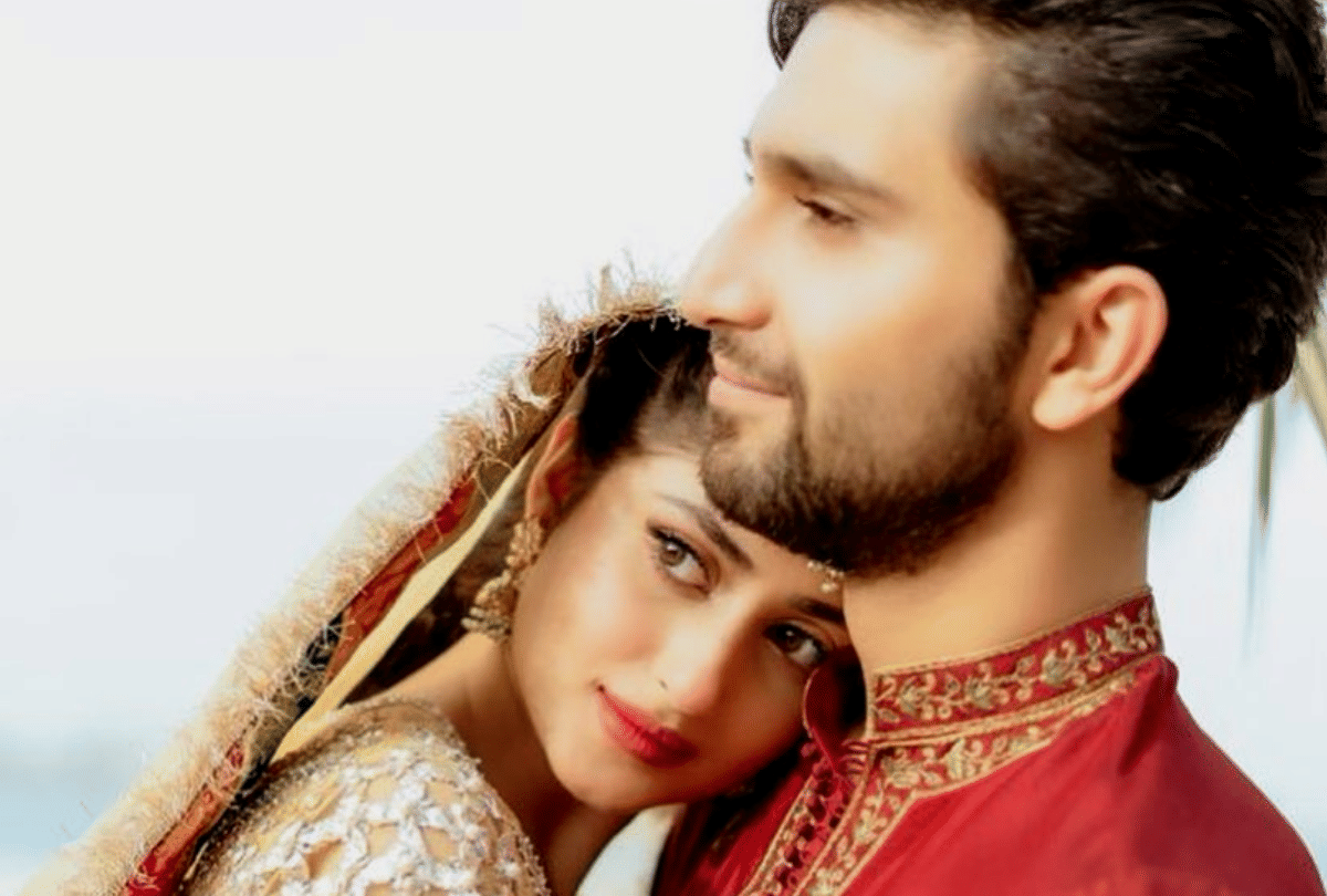 Sridevi mom actress Sajal Ali got married with her boyfriend Ahad Raza Mir