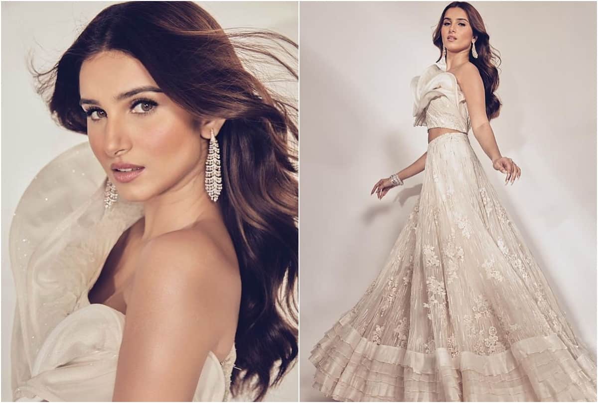 tara sutaria looks ethereal in beautiful lehenga for desi look