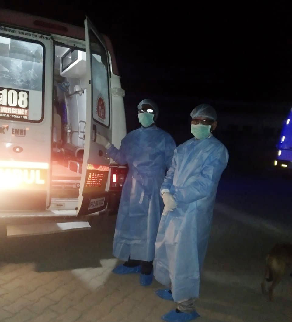 Sensation after two suspected corona patients found in Chitrakoot