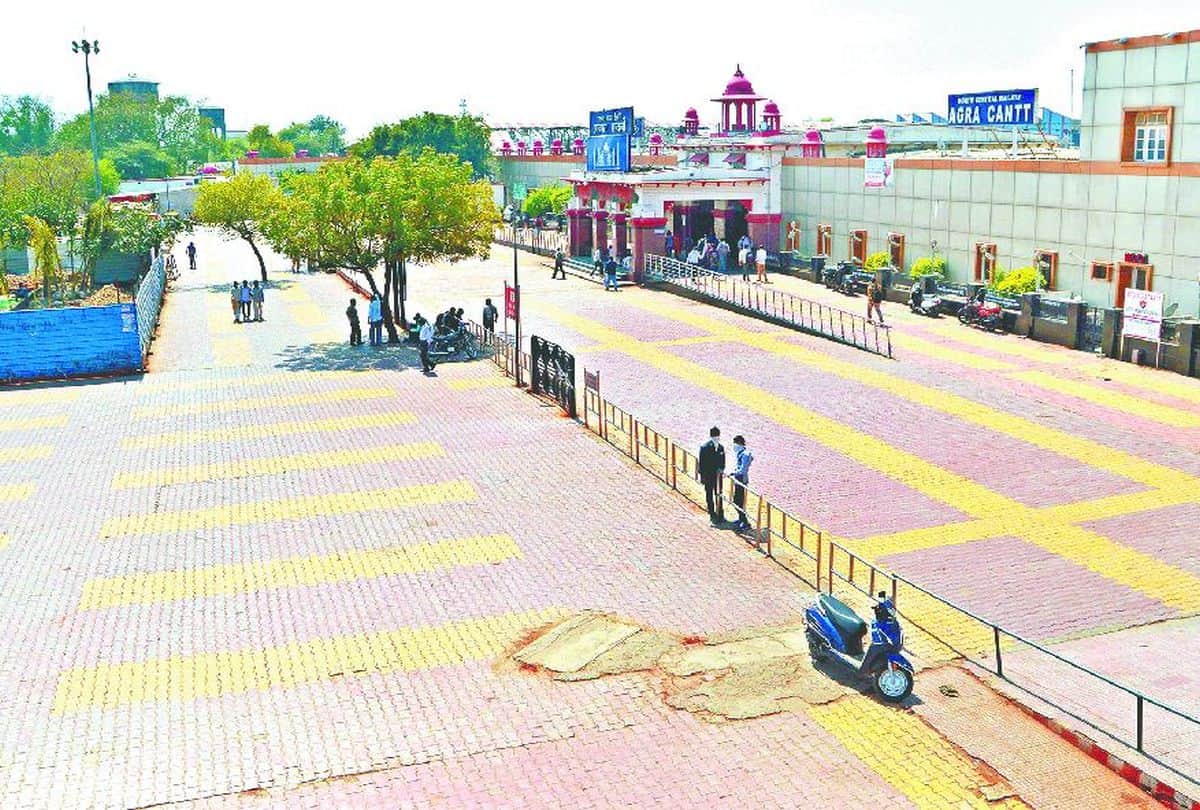 coronavirus news: 28 isolation coaches of railway ready at agra cantt railway station
