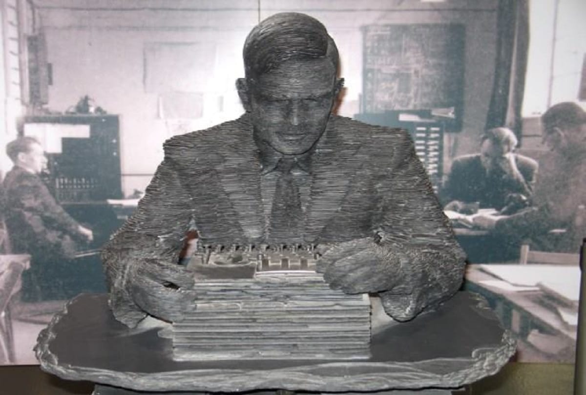 Anonymous scientist Alan Turing who shortened World War II by 2 years
