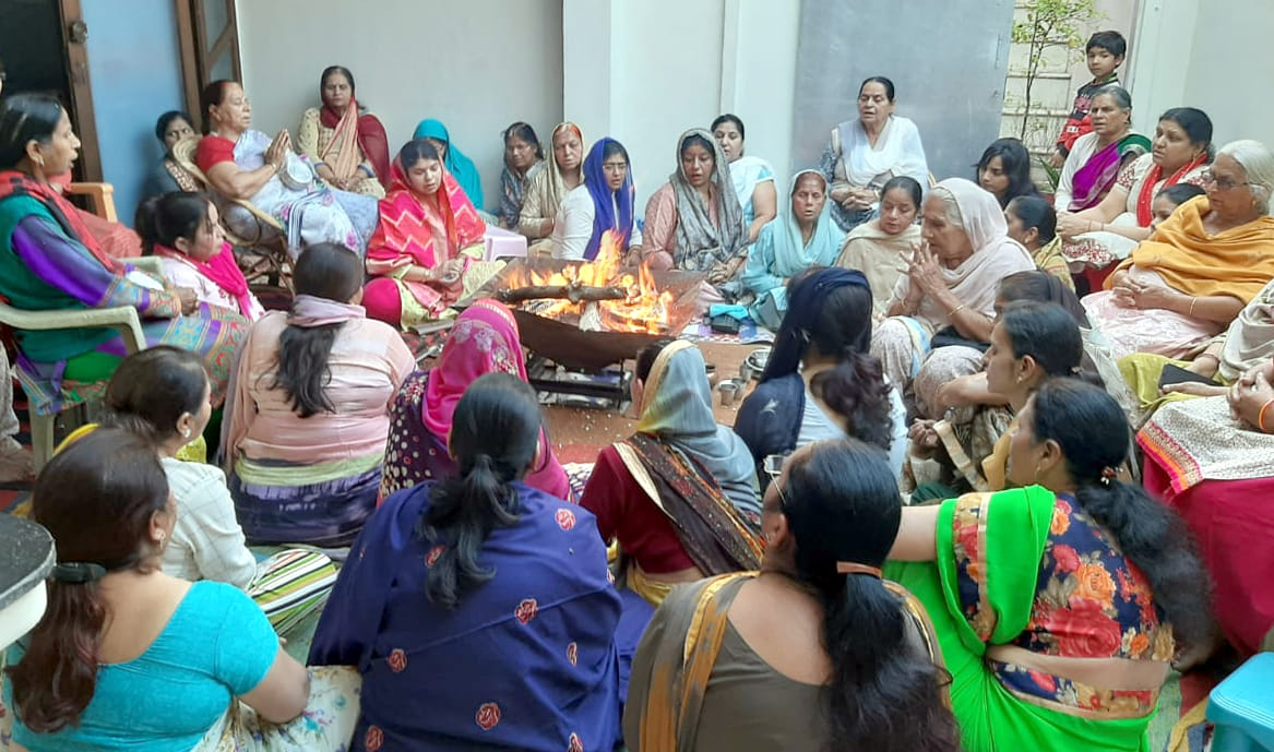 Yagya performed for purification of atmosphere