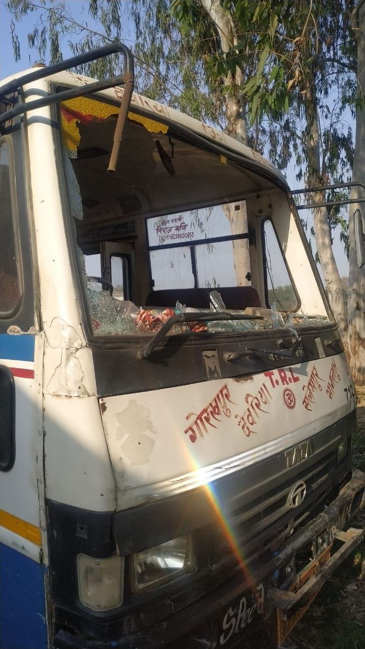 Girl dies due to bus