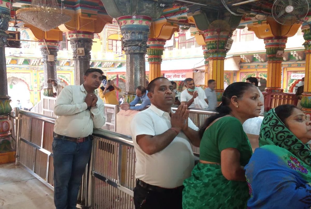 Corona Virus Effects Devotees In Temple Of Vridavan