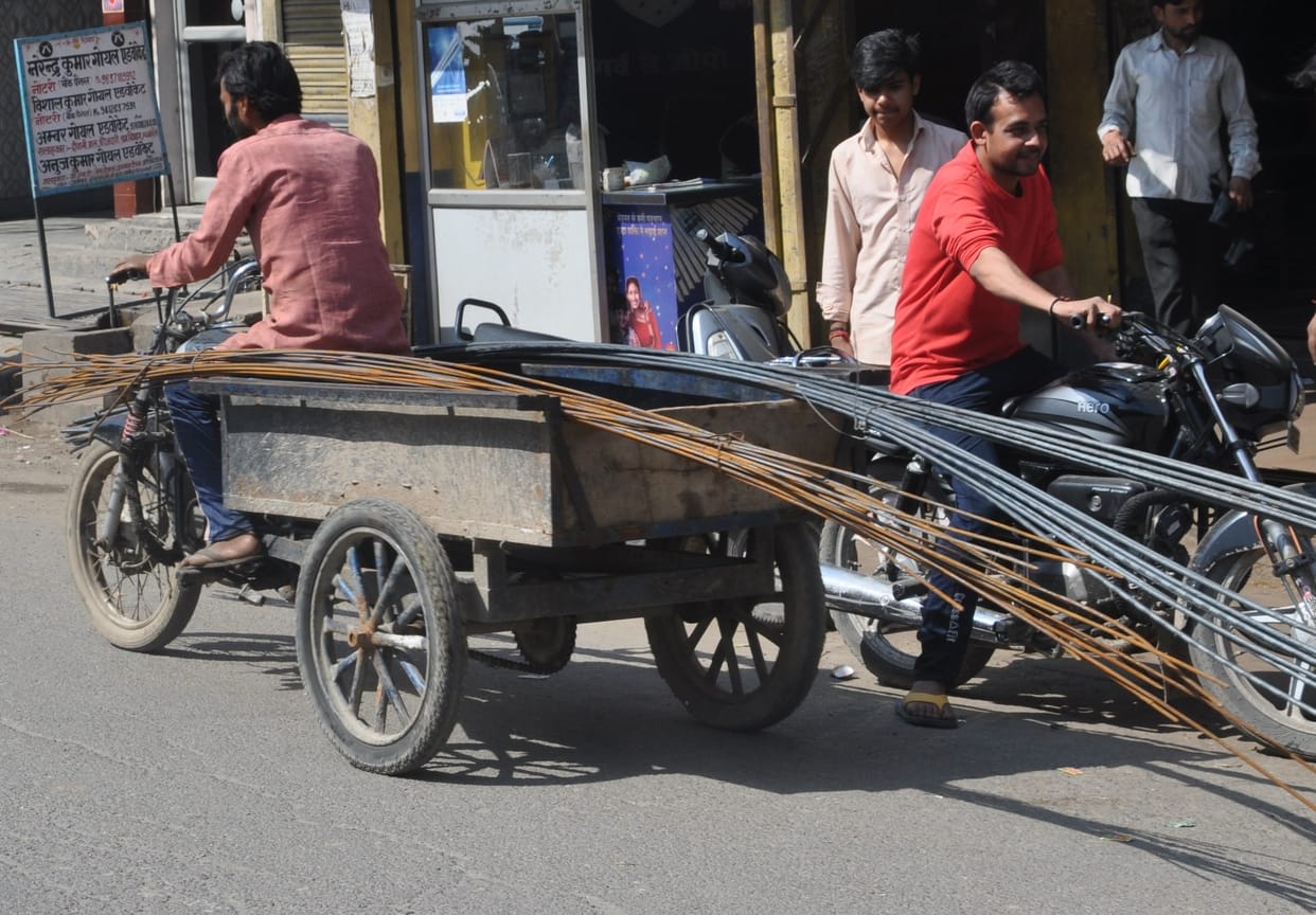 Jugaad running on the streets of the city