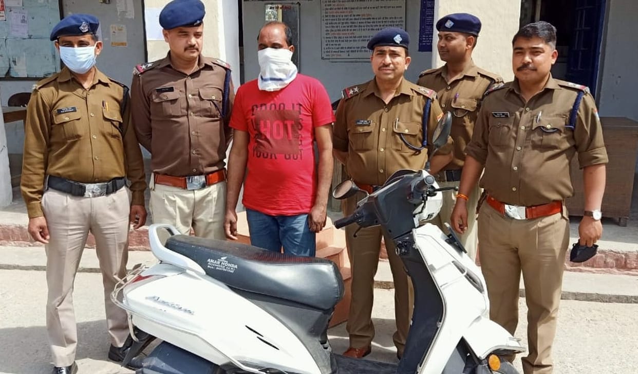 Night robbery and morning accused arrested