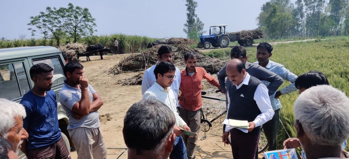 Ghatauli caught, absconding from weigh clerical center