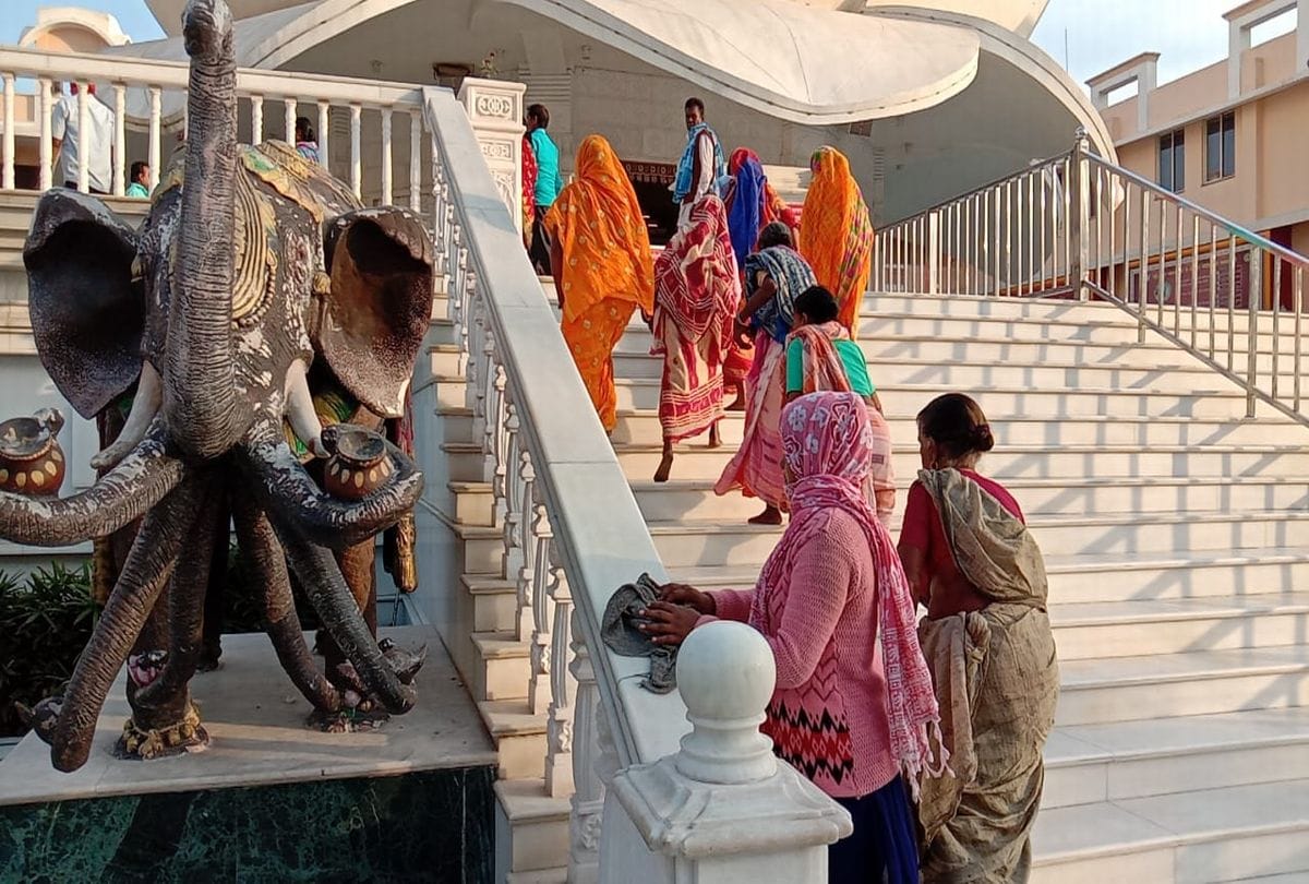 Corona Virus Effects Devotees In Temple Of Vridavan