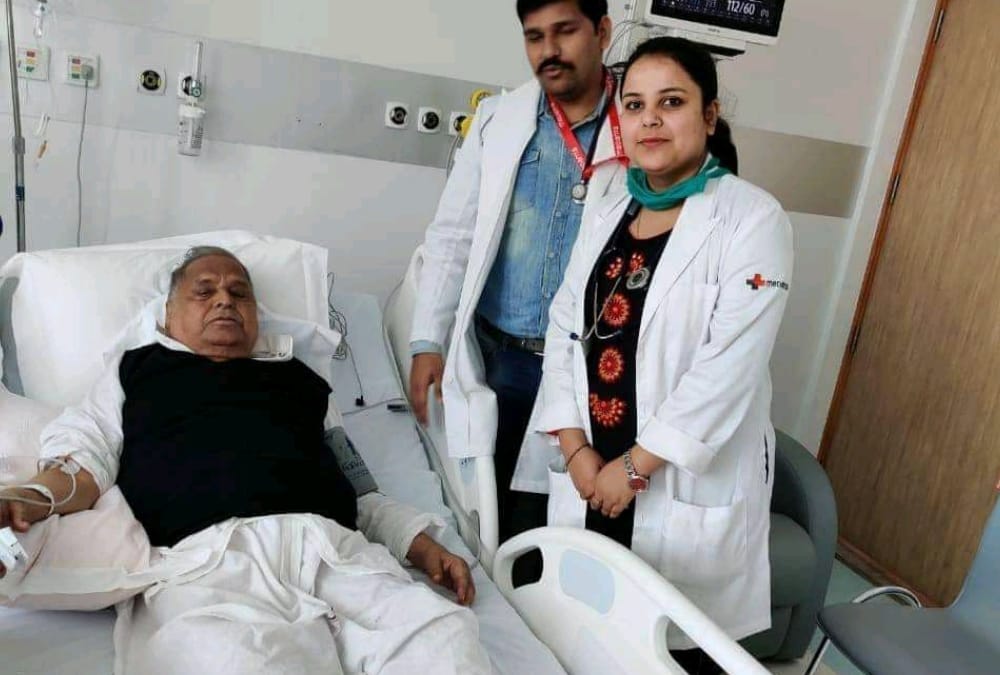 Samajwadi party mentor Mulayam Singh yadav condition stable