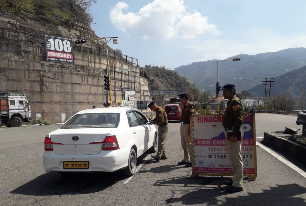 corona virus Himachal Pradesh ban on entry of vehicles coming from other parts of India
